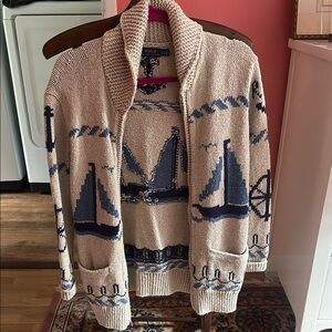 Polo Ralph Lauren Nautical Sweater Cardigan